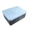 Blafre Brotdose Fächer Blau