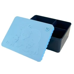 Blafre Brotdose Fächer Blau