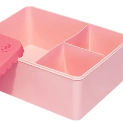 Blafre Brotdose Rosa mit Fächer