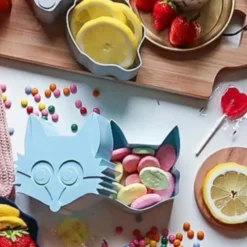 Blafre Snackdosen Fuchs Hellblau