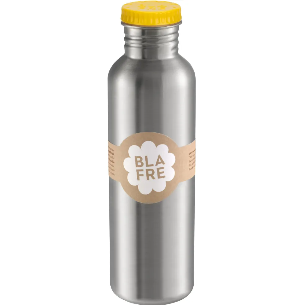 Blafre Trinkflasche 750 ml Gelb Edelstahl