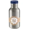 Blafre Trinkflasche 500 ml Navy aus Edelstahl