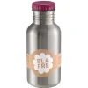 Blafre Trinkflasche 500 ml Pflaumenrot Edelstahl