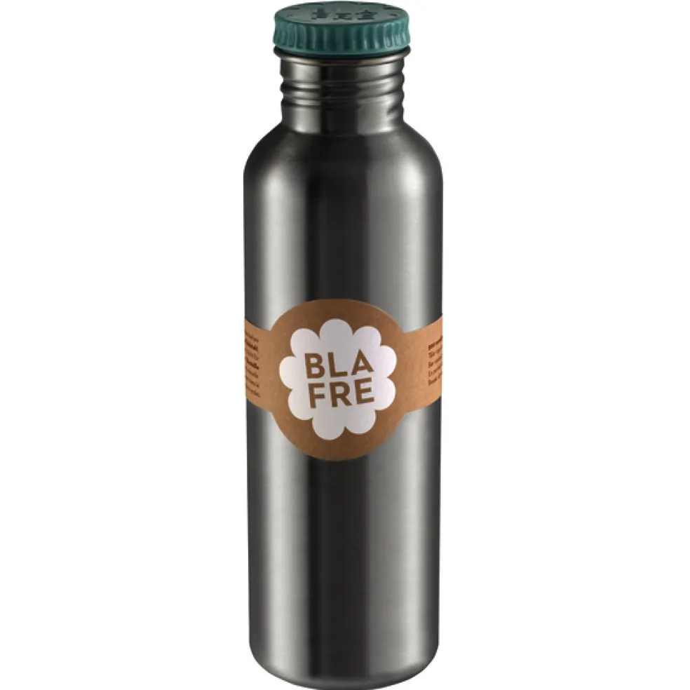 Blafre Trinkflasche Blau 750 ml Edelstahl