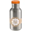 Blafre Trinkflasche Orange 500 ml Edelstahl