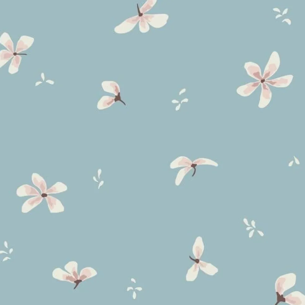 Cam Cam Copenhagen Babynest Windflower Blau