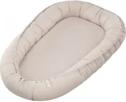 Cotton & Sweets Babynest Pure Nature Hellgrau