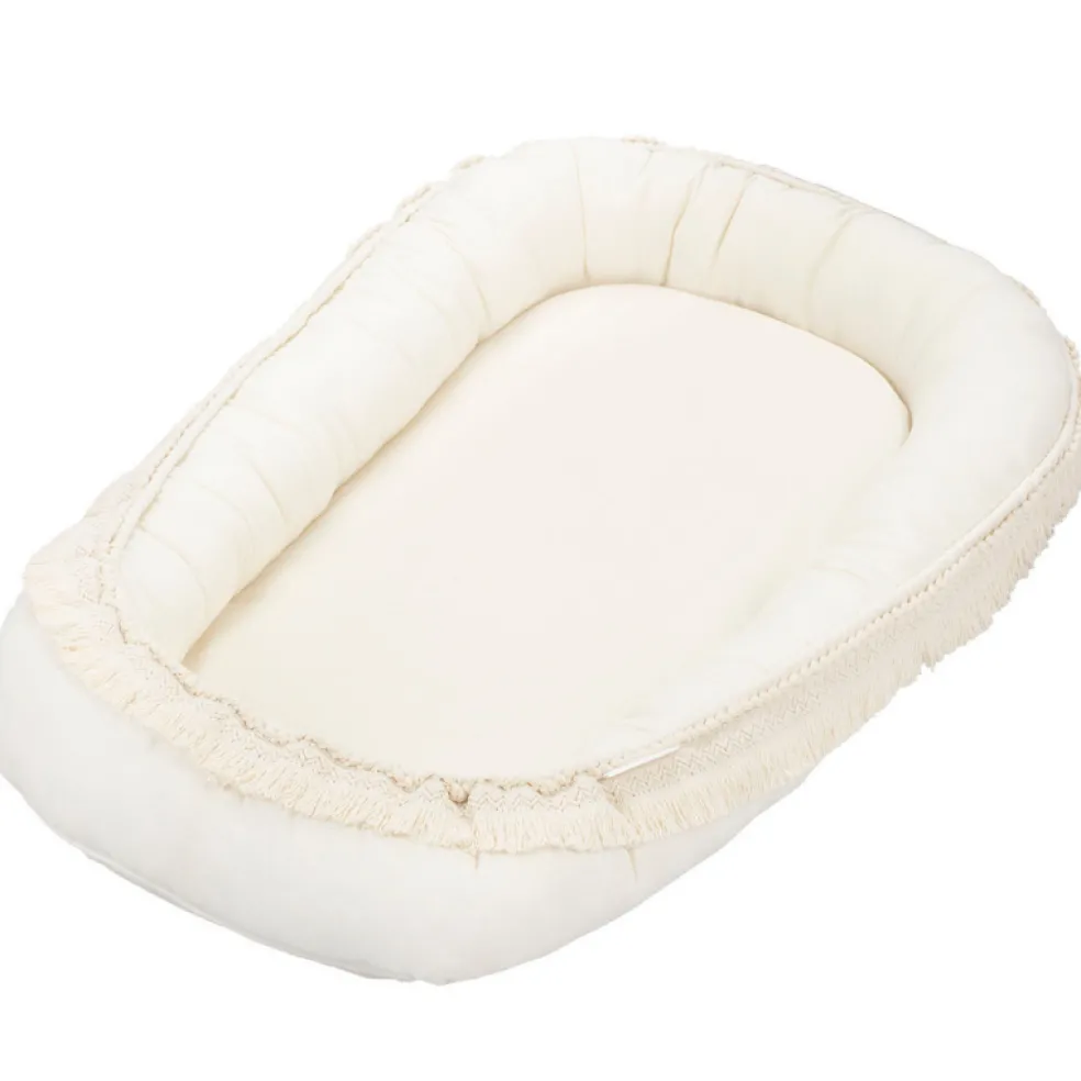 Cotton & Sweets Babynest Boho Vanilla-Creme