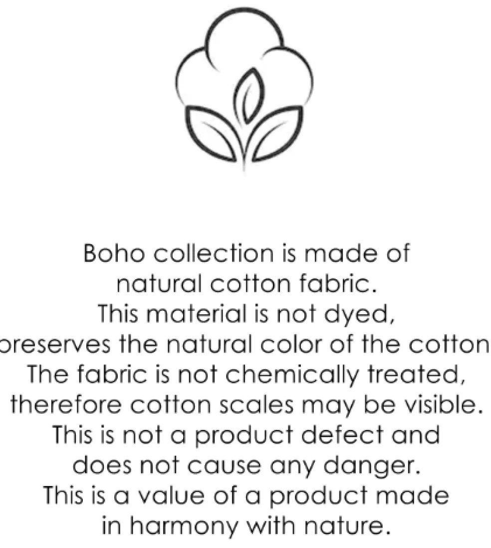Cotton & Sweets Babynest Boho Vanilla-Creme