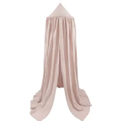 Cotton & Sweets Betthimmel Powder Pink Leinen