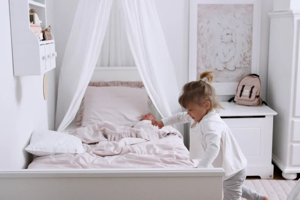 Cotton & Sweets Betthimmel Soft Baumwolle Weiß