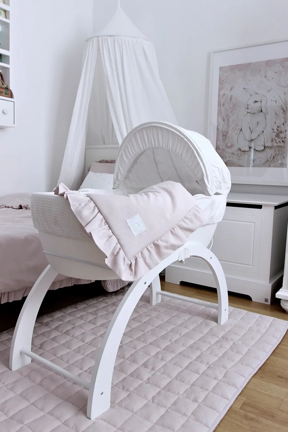 Cotton & Sweets Betthimmel Soft Baumwolle Weiß