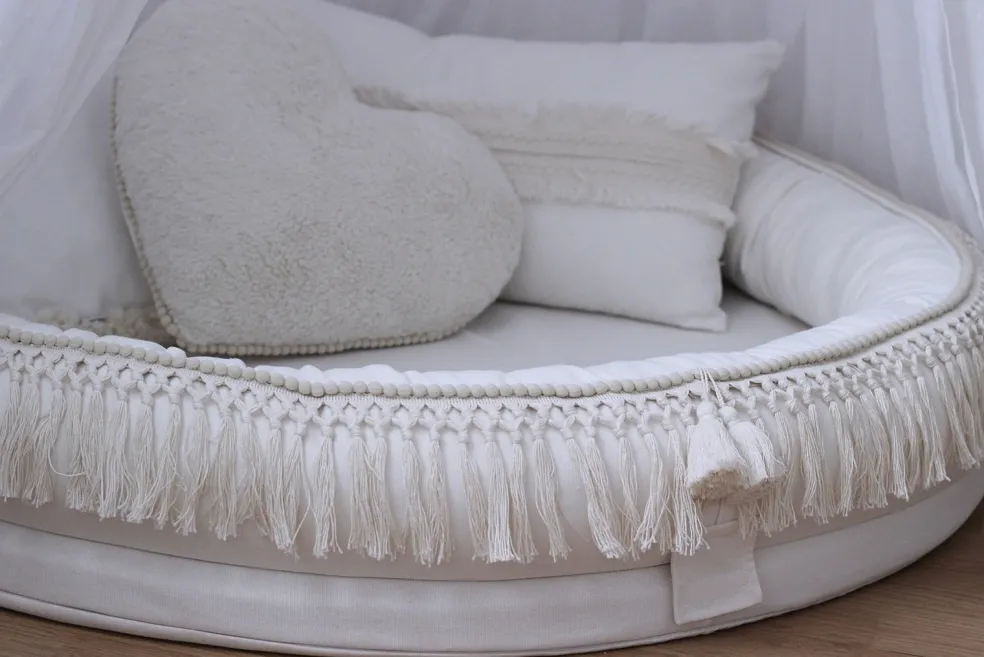 Cotton & Sweets Junior Nest Boho Vanilla-Creme