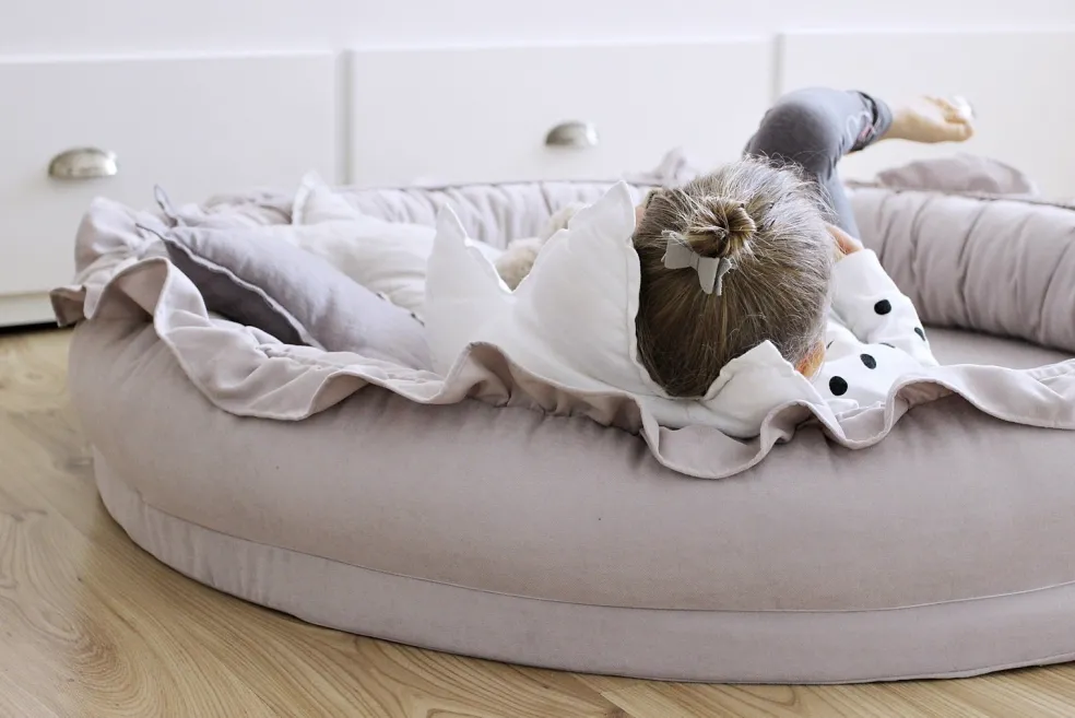 Cotton & Sweets Junior Nest Basic Hellgrau