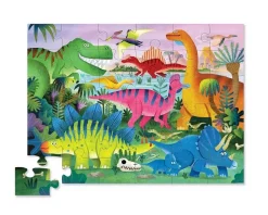Crocodile Creek Puzzels Bodenpuzzle Dino Land 36 Teile 3 Jahre+