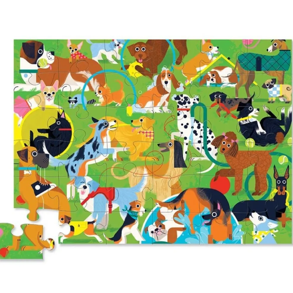 Crocodile Creek Puzzels Bodenpuzzle Welpen 36 Teile 3 Jahre+