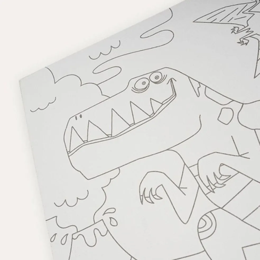 Crocodile Creek Puzzels Leinwand Malen Dinosaurier