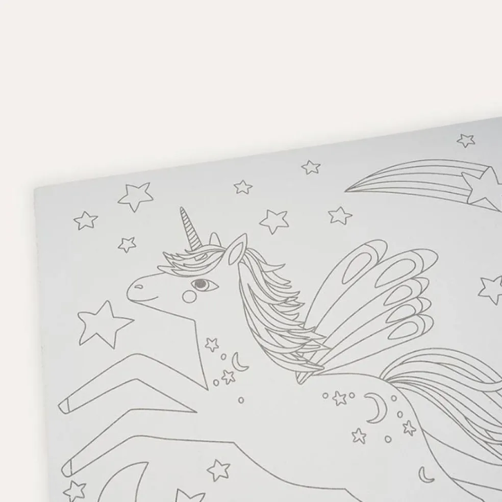 Crocodile Creek Puzzels Leinwand Malen Unicorn