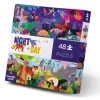 Crocodile Creek Puzzels Puzzle Tag & Nacht 48 Teile 4 Jahre+