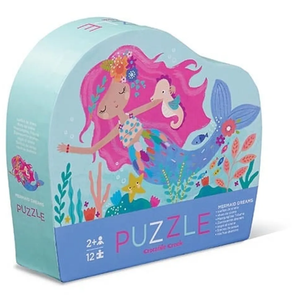 Crocodile Creek Puzzels Puzzle Mermaid Dreams 12 Teile 2 Jahre+