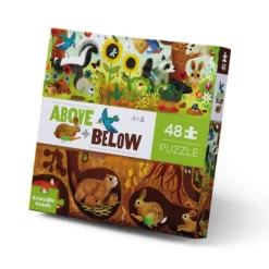 Crocodile Creek Puzzels Puzzle Above Below Hinterhof 4 Jahre+