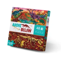 Crocodile Creek Puzzels Puzzle Above Below Dinosaurier 4 Jahre+