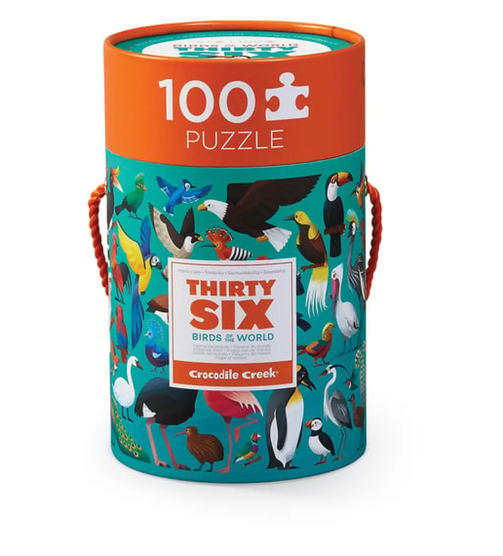 Crocodile Creek Puzzels Puzzle 36 Vögel 100 Teile 5 Jahre+