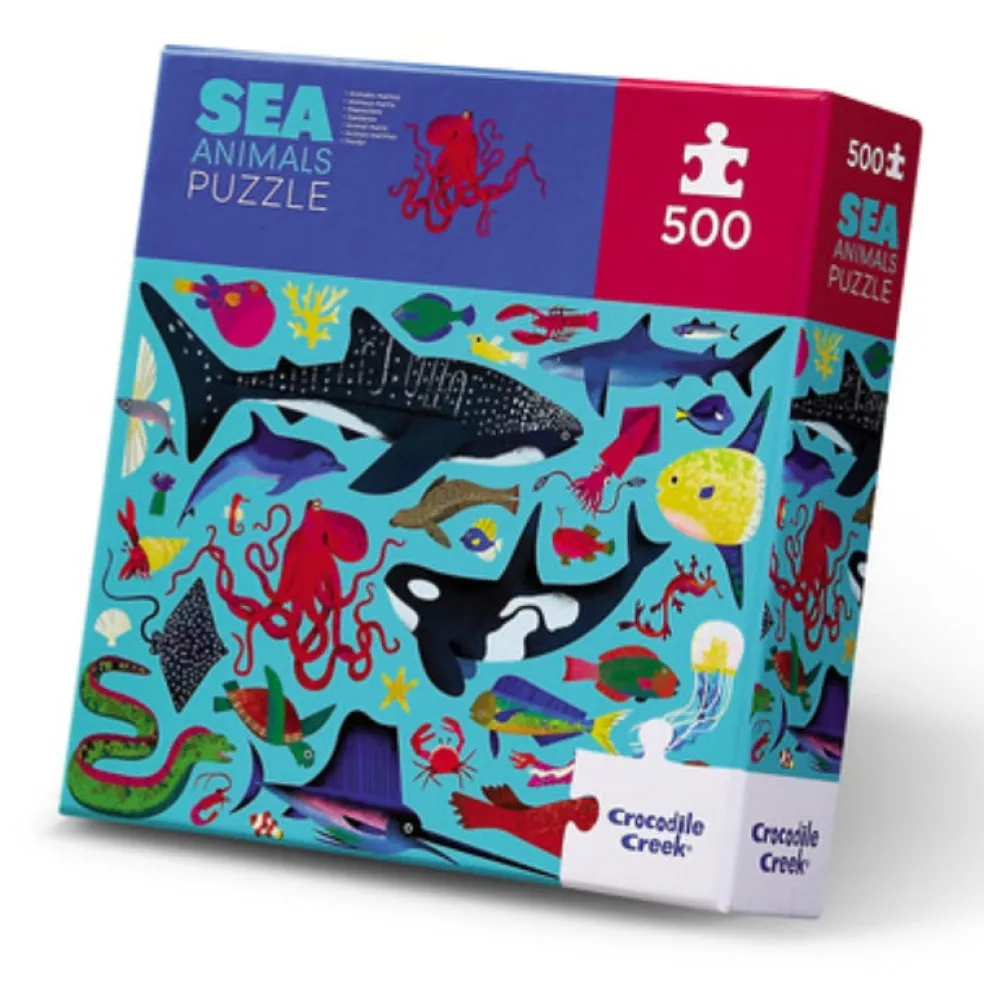 Crocodile Creek Puzzels Puzzle Ozeantiere 500 Teile 8 Jahre+