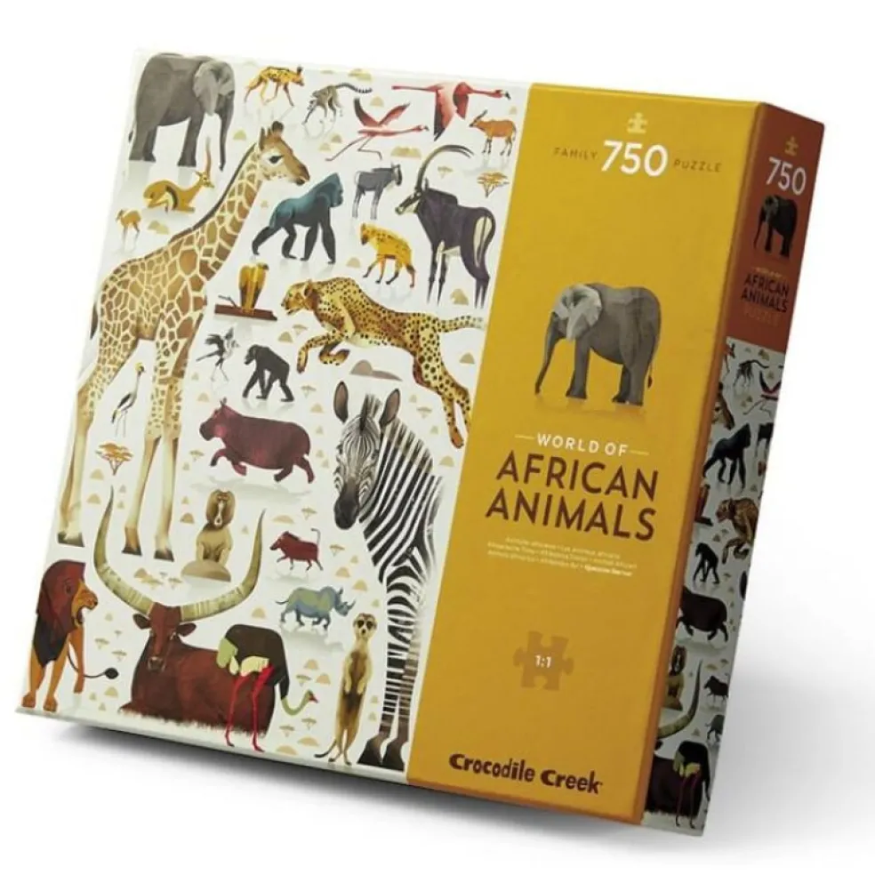 Crocodile Creek Puzzels Puzzle World Of African Animals 750 Teile