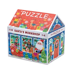Crocodile Creek Puzzels Puzzle Santa's Workshop 50 Teile