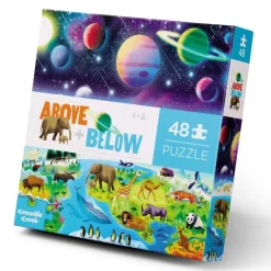 Crocodile Creek Puzzels Puzzle Above Below Earth & Space 4 Jahre+