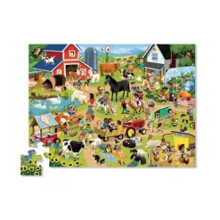 Crocodile Creek Puzzels Puzzle Day At The Farm 48 Teile 4 Jahre+