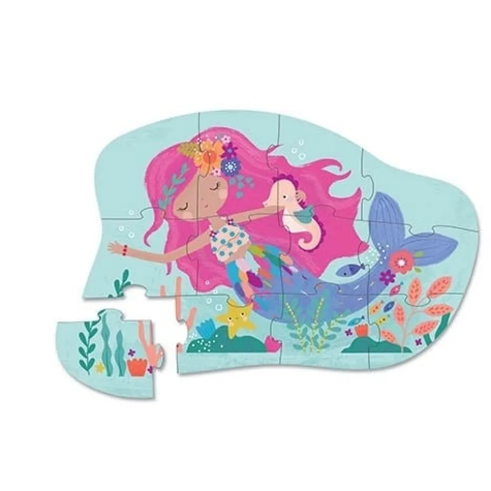 Crocodile Creek Puzzels Puzzle Mermaid Dreams 12 Teile 2 Jahre+