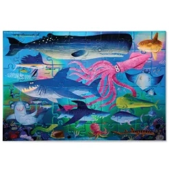 Crocodile Creek Puzzels Puzzle Shimmering Shark 60 Teile 4 Jahre+