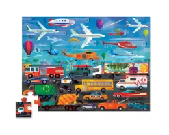 Crocodile Creek Puzzels Puzzle Above Below Fahrzeuge 4 Jahre+