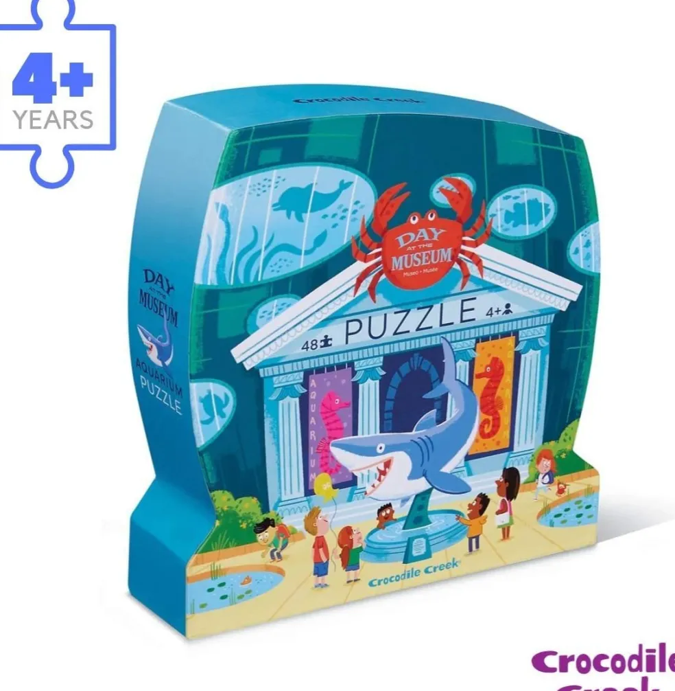 Crocodile Creek Puzzels Puzzle Day At The Aquarium 48 Teile 4 Jahre+