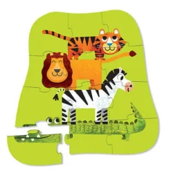Crocodile Creek Puzzels Puzzle Jungle Friends 12 Teile 2 Jahre+