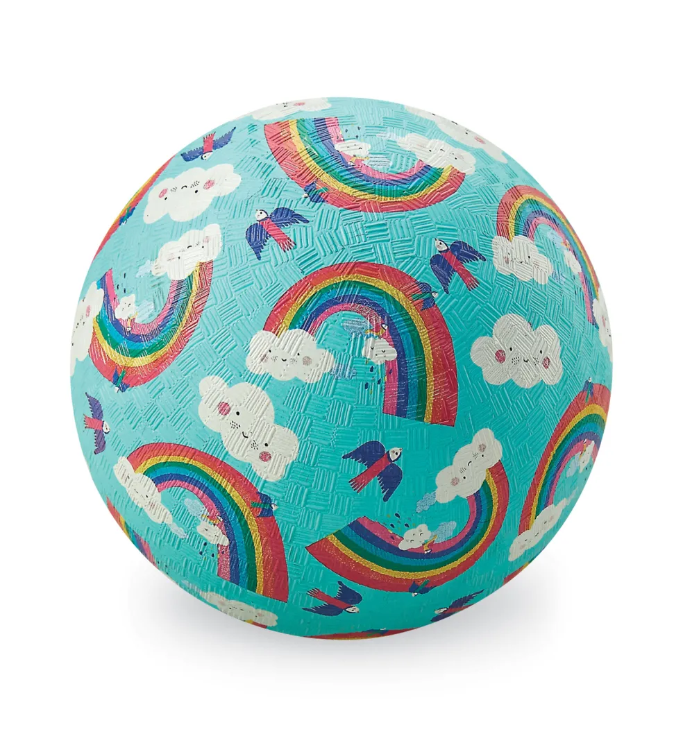 Crocodile Creek Puzzels Spielball 18 cm Rainbow Dreams Blau