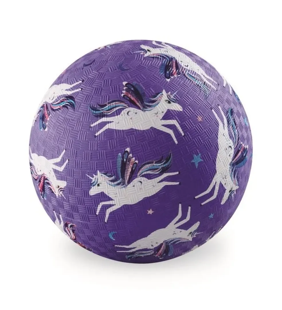 Crocodile Creek Puzzels Spielball 18 cm Unicorn Lila