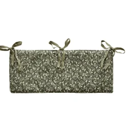 Garbo & Friends Baby Betttasche Floral Moss Grün