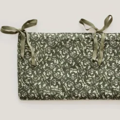 Garbo & Friends Baby Betttasche Floral Moss Grün