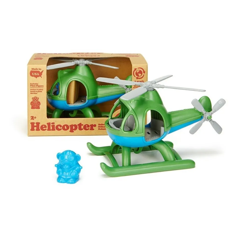 Green Toys Helikopter Grün