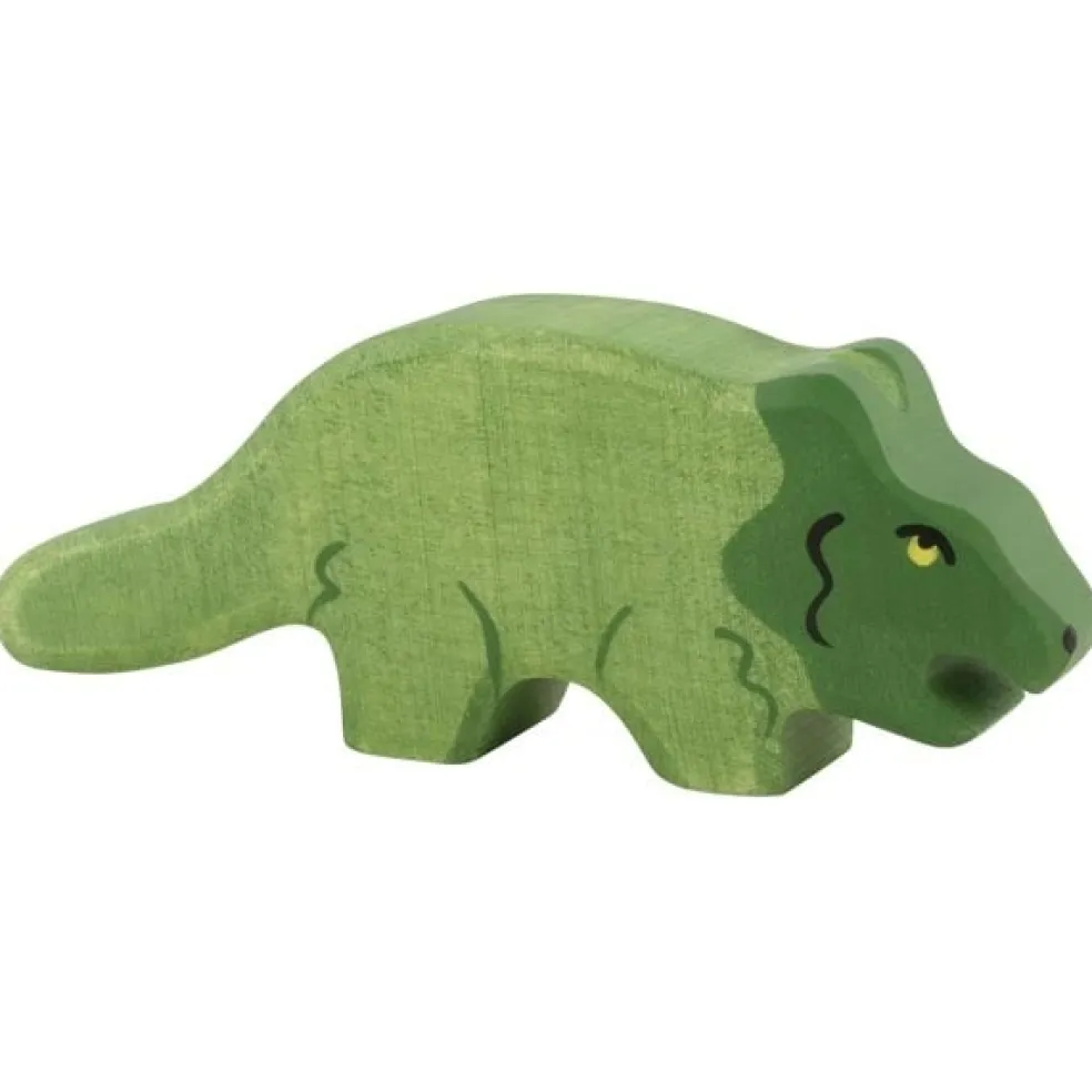 Holztiger Dinosaurier Protoceratops 80342 11 cm