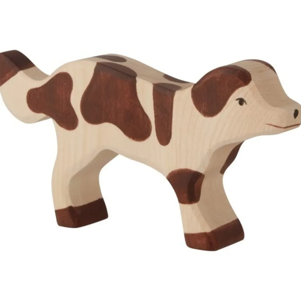 Holztiger Hofhund Holz 80058 14 cm