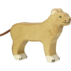Holztiger Löwin Holz 80136 13,5 cm