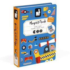 Janod Magnetbuch Fahrzeuge 50 Teilen