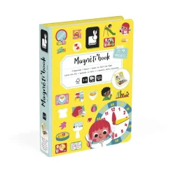 Janod Magnetbuch Lerne Die Uhr 75 Teile