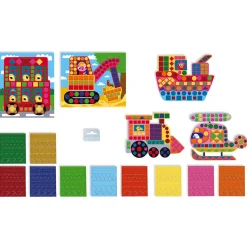 Janod Mosaikkarten Fahrzeuge