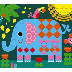 Janod Mosaikkarten Tiere
