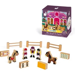 Janod Pony Club Mini Story Holz 12 Teile